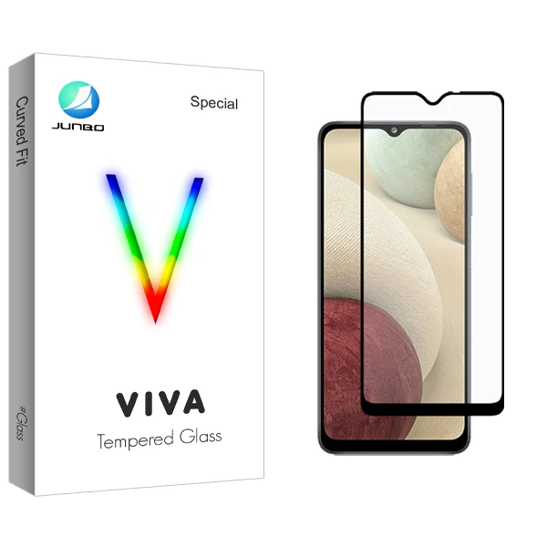 محافظ صفحه نمایش سرامیکی جانبو مدل Viva Glass مناسب برای گوشی موبایل سامسونگ Galaxy A12