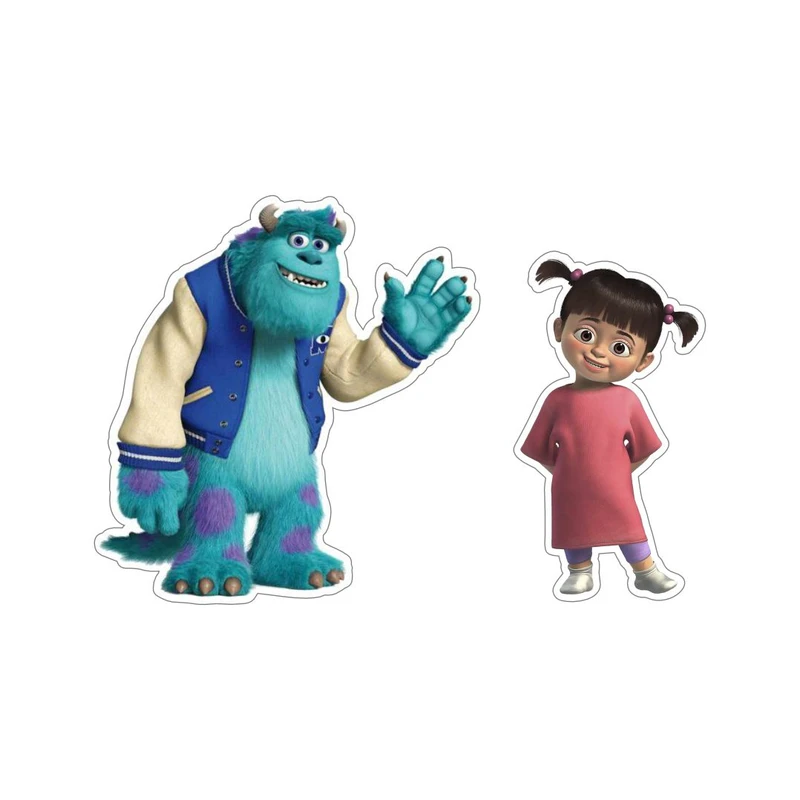 برچسب لپ تاپ طرح سالیوان و بو کد B11 مجموعه 2 عددی