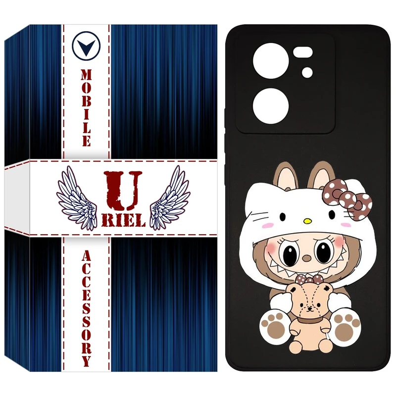 کاور یوریل مدل KSH کد 124 طرح عروسک لبوبو مناسب برای گوشی موبایل شیائومی 13T / 13T Pro / Redmi K60 Ultra