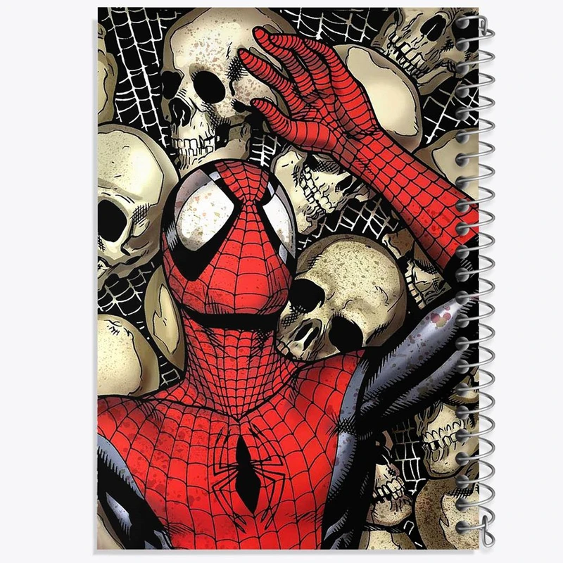 دفتر شطرنجی 50 برگ خندالو طرح مرد عنکبوتی Spider Man کد 13190