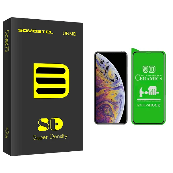 محافظ صفحه نمایش سرامیکی سوماستل مدل SD Glass مناسب برای گوشی موبایل اپل IPHONE XS MAX/11PRO MAX