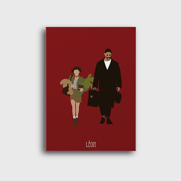 تابلو شاسی مدل لئون و ماتیلدا کد S110024