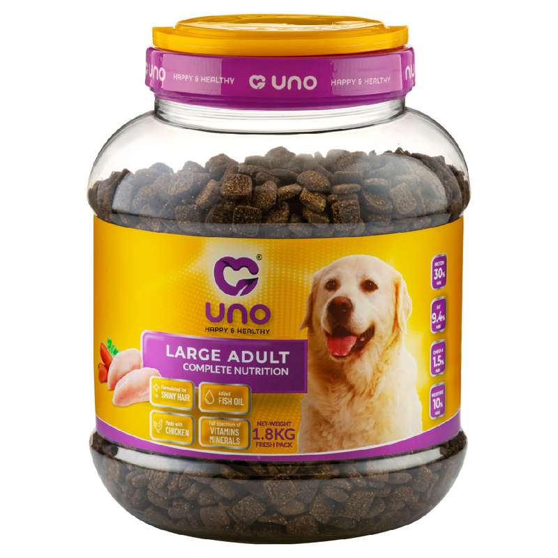 غذای خشک سگ اونو مدل بالغ نژاد بزرگ وزن 2 کیلوگرم