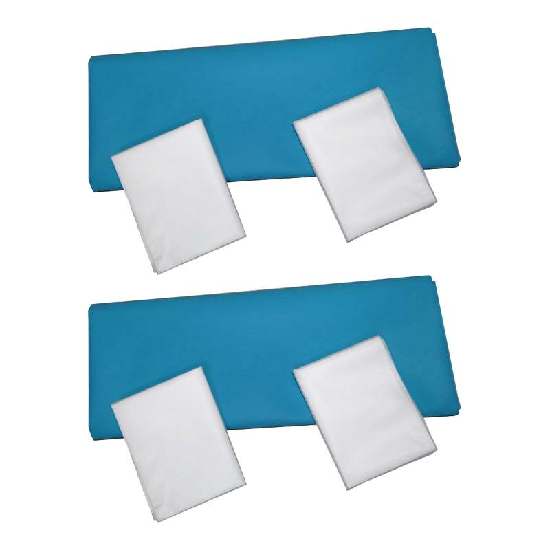 سرویس ملحفه یکبار مصرف مدل D160200Bl Double دو نفره شش تکه