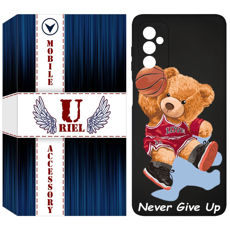 کاور یوریل مدل KSH کد 63 طرح خرس ورزشکار مناسب برای گوشی موبایل سامسونگ Galaxy F13 4G / M13 4G / M23