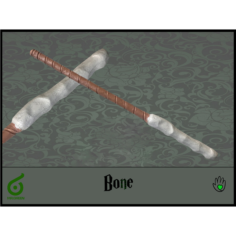 اسباب بازی زینتی مستر گرین مدل چوب دستی هری پاتر طرح Bone