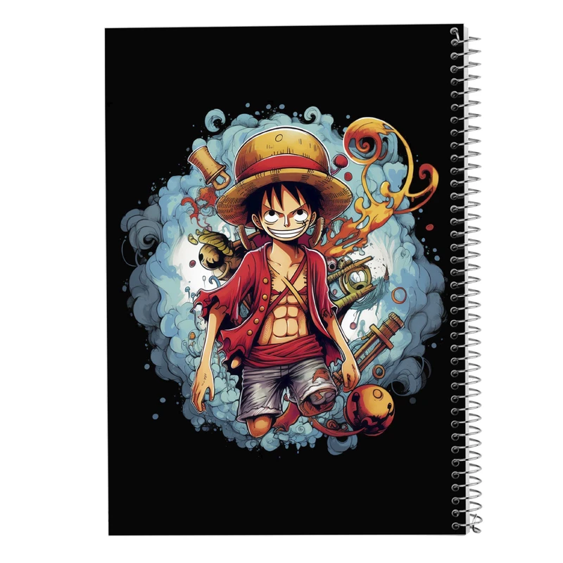 دفتر شطرنجی 50 برگ مدوپد مدل وان پیس One Piece کد DF11569