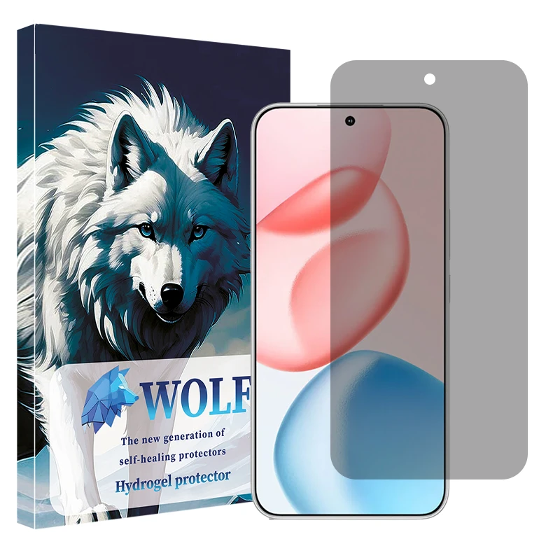 محافظ صفحه نمایش حریم شخصی ولف مدل Tough مناسب برای گوشی موبایل آنر 400