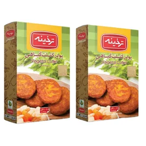 پودر کتلت گیاهی ترخینه -100 گرم بسته 2 عددی