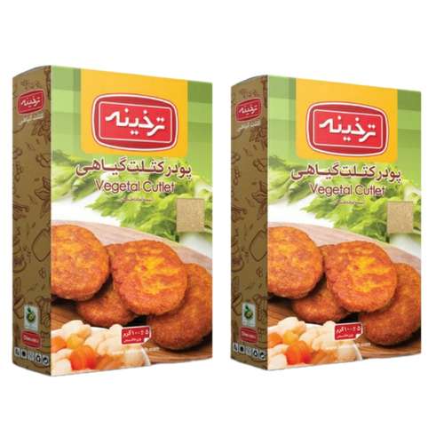 پودر کتلت گیاهی ترخینه -100 گرم بسته 2 عددی