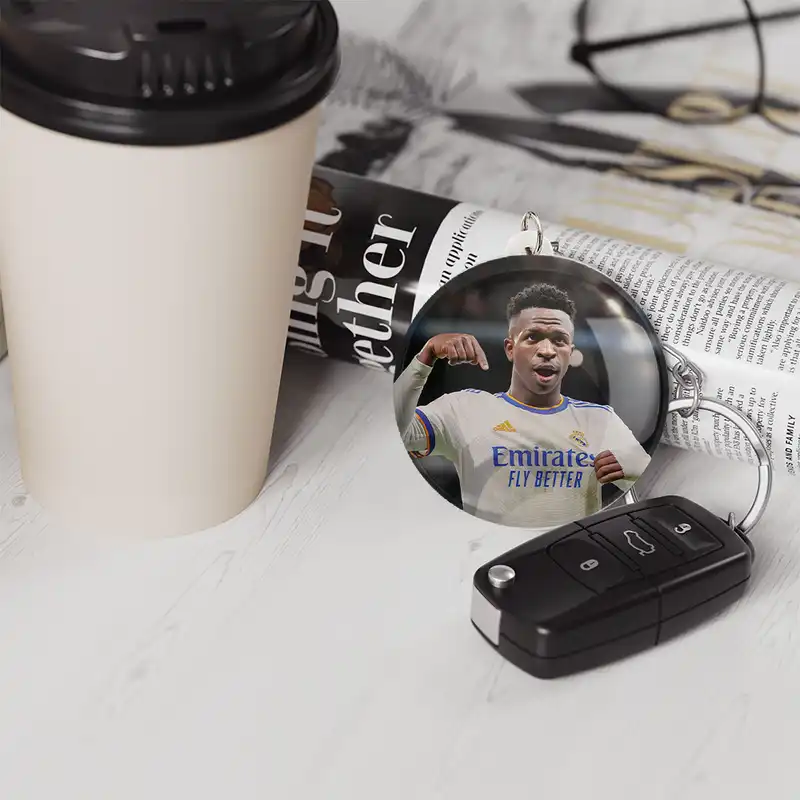 جاکلیدی خندالو مدل وینیسیوس جونیور Vini Jr کد 28905