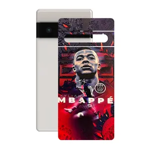 Glass cover sticker Leth model Mbappe design suitable for Google Pixel 6 Pro mobile phone
