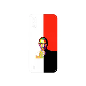 MAHOOT Collage of Steve Jobs 1 Cover Sticker for Samsung Galaxy M01