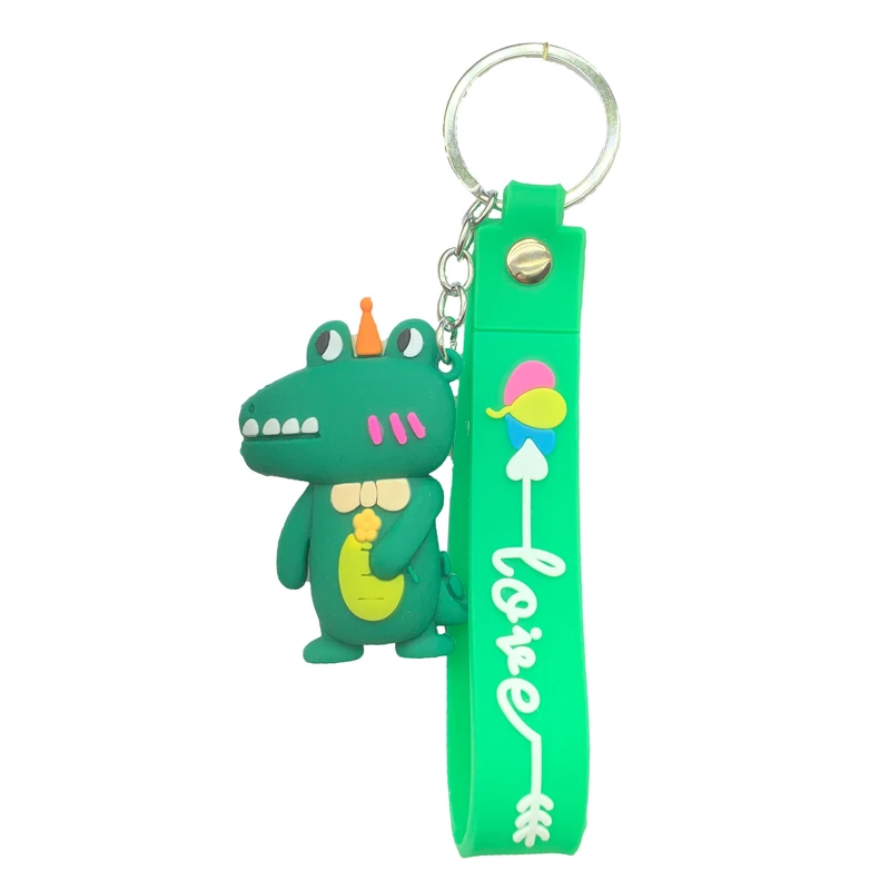 جاکلیدی مدل سیلیکونی طرح دایناسور چشم قلمبه