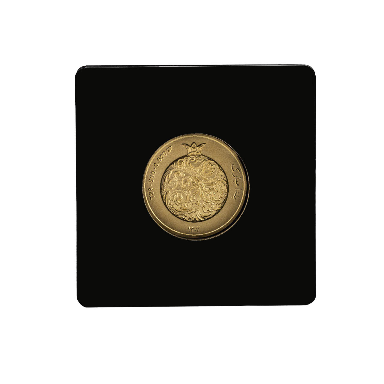 شمش طلا 24 عیار پرنیا مدل انار یلدا