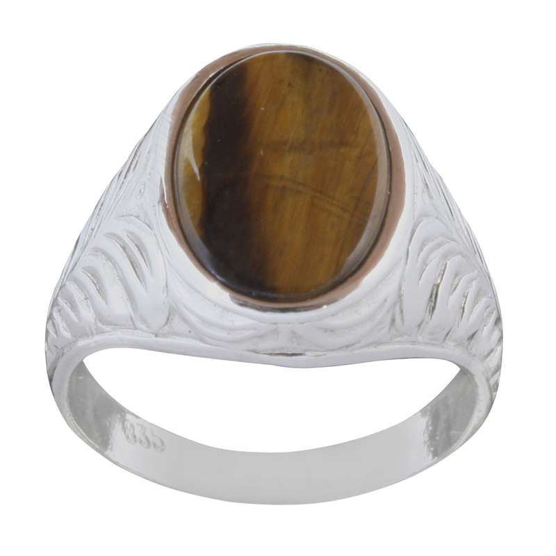 انگشتر نقره مردانه مدل y9