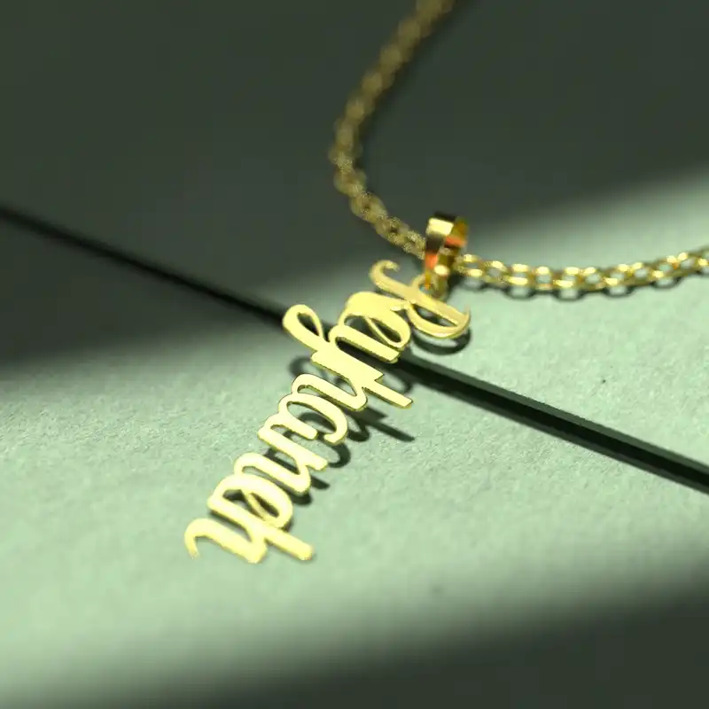 گردنبند طلا 18 عیار زنانه مدوپد مدل reyhaneh