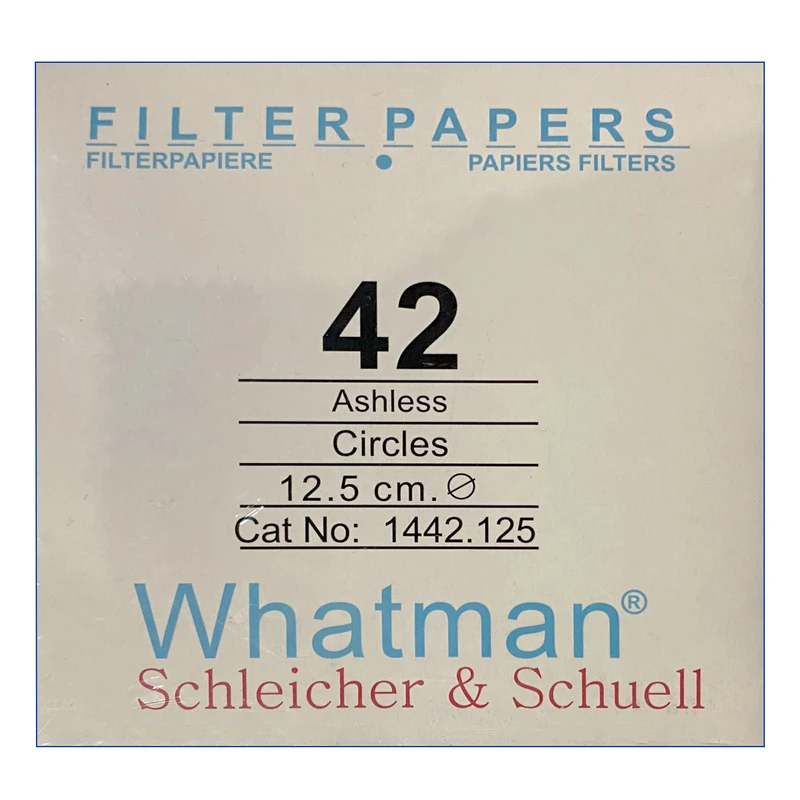 کاغذ صافی آزمایشگاهی واتمن مدل ٌW12 ساخت هند کد 42