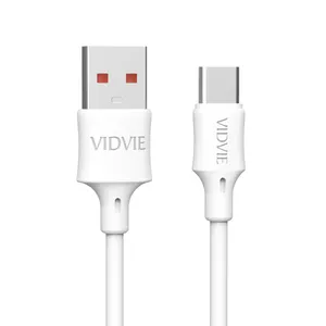 کابل شارژر USB به USB -C ویدوی مدل CB456T طول 1 متر