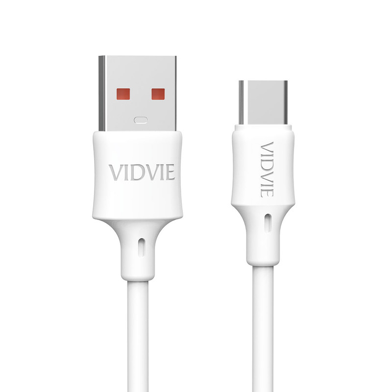 کابل شارژر USB به USB -C ویدوی مدل CB456T طول 1 متر