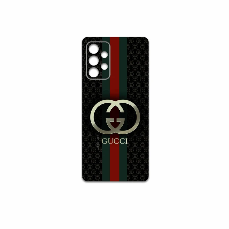 برچسب پوششی ماهوت مدل GUCCI-Logo مناسب برای گوشی موبایل سامسونگ Galaxy A52 5G
