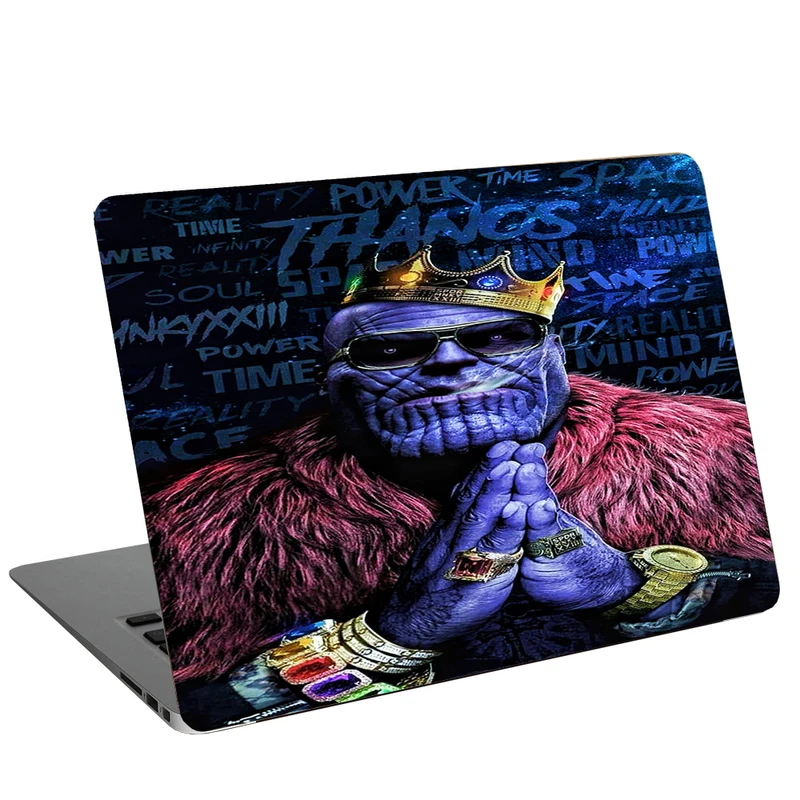 استیکر لپ تاپ طرح Thanos کد C-193 مناسب برای لپ تاپ 15.6 اینچ