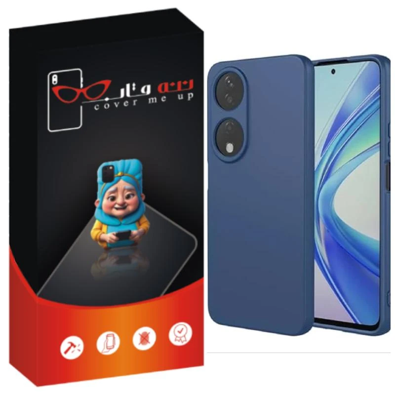 کاور ننه قاب مدل سیلیکونی مناسب برای گوشی موبایل آنر X7B