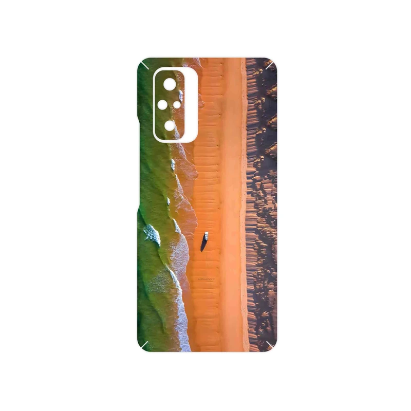 برچسب پوششی ماهوت مدل Beach and Green Sea مناسب برای گوشی موبایل شیائومی Redmi Note 10 Pro