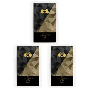 طلا گرمی 18 عیار کاپانی مدل دست کد kc015-p3 بسته 3 عددی