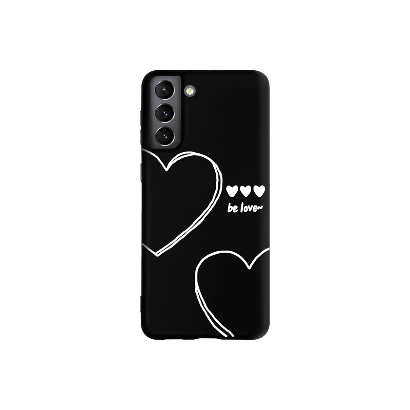 کاور قاب گارد طرح قلب مینیمال خطی کد f6272 مناسب برای گوشی موبایل سامسونگ Galaxy S22 Plus