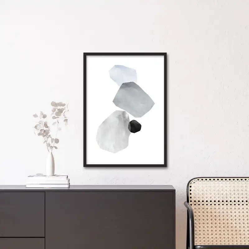 تابلو فورنیمو مدل اشکال ابسترکت و مینیمال کد 042B