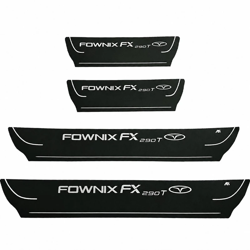برچسب پارکابی خودرو استیک کد M317 مناسب برای فونیکس FX 290T مجموعه 4 عددی