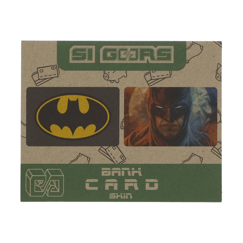 استیکر کارت اس ای گییرز مدل Batman 01 بسته 2 عددی