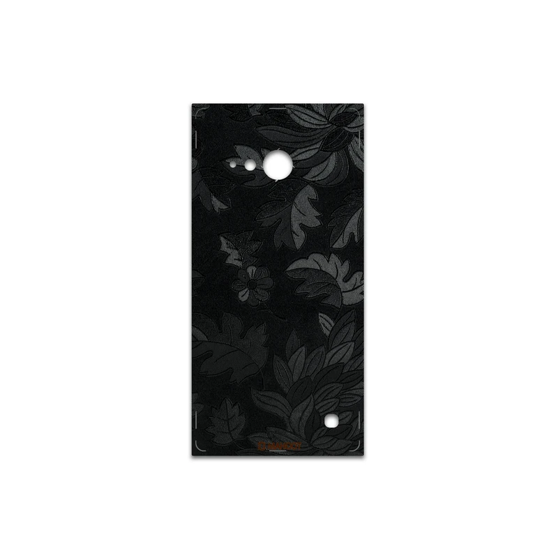 برچسب پوششی ماهوت مدل Black-Wildflower مناسب برای گوشی موبایل نوکیا Lumia 730