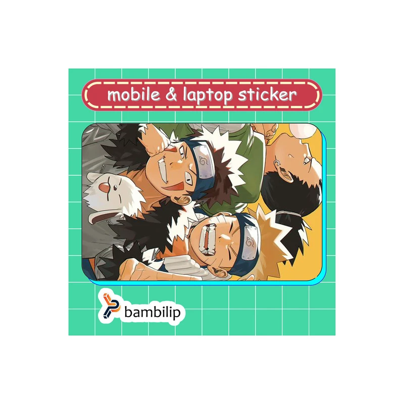 استیکر بامبیلیپ مدل کارت عابر طرح انیمه ناروتو کد 6940519