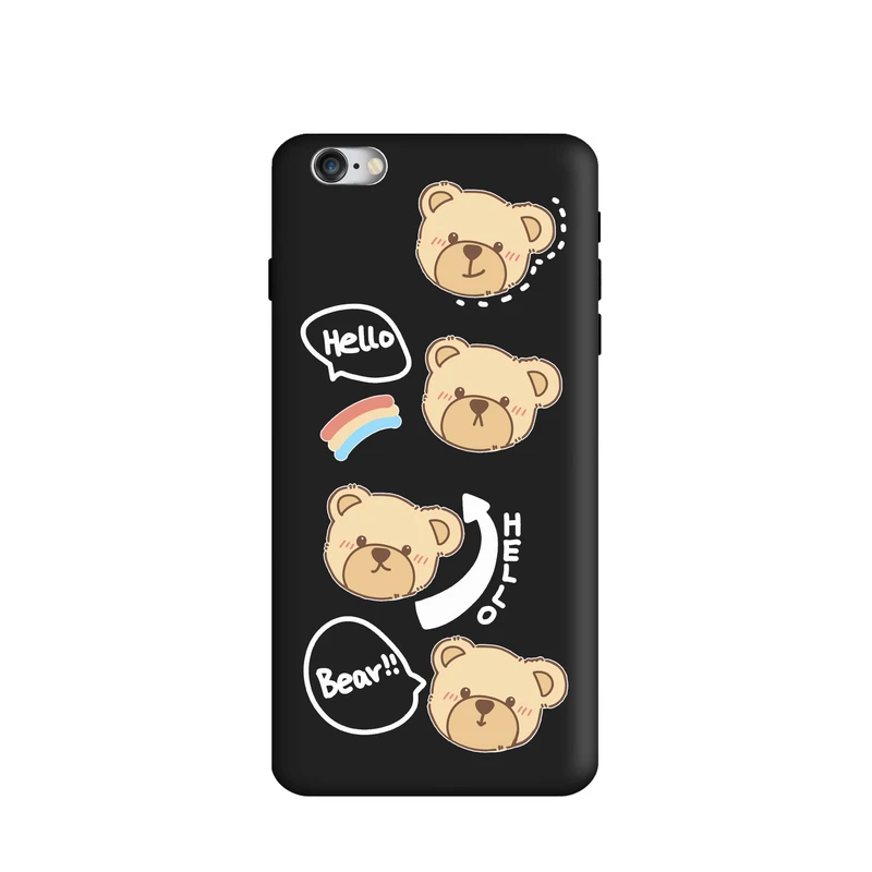 کاور طرح خرس بیر کد m4127 مناسب برای گوشی موبایل اپل iphone 6 Plus / 6s PIus