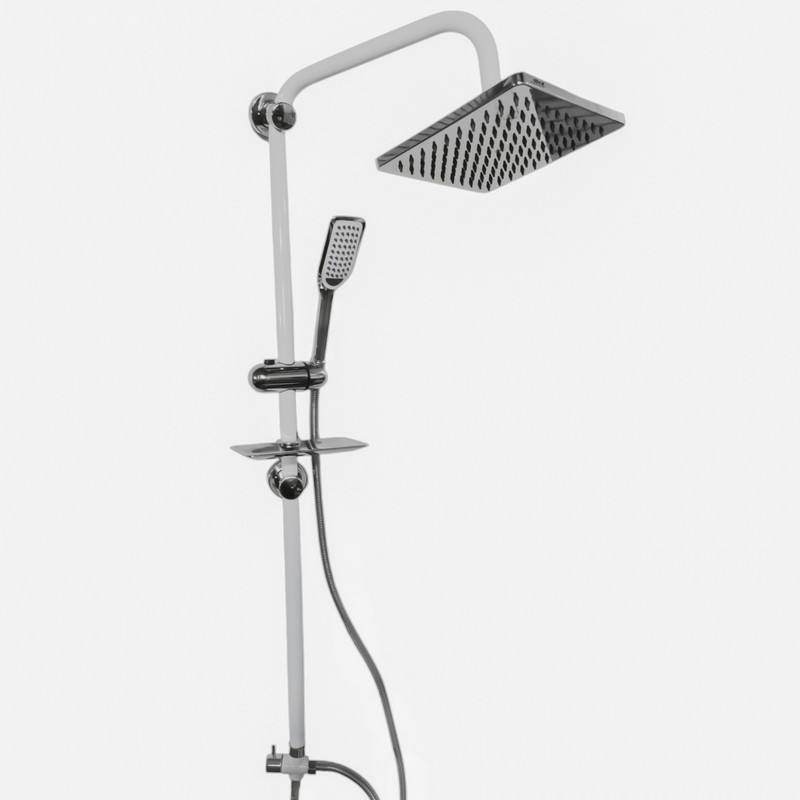 علم دوش حمام شیرآلات بهداشتی پارس شید فاتح مدل یونیورست D7000