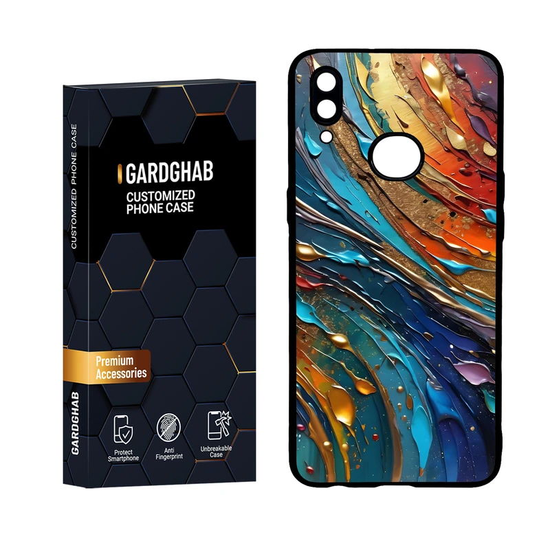 کاور گارد قاب مدل دور ژله ای ساده مناسب برای گوشی موبایل سامسونگ Galaxy A10s