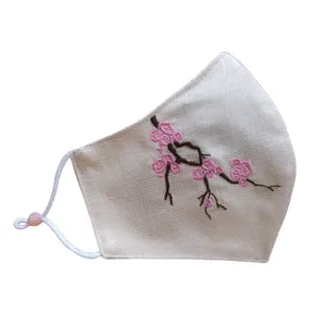 ماسک پارچه‌ای مدل بهار کد001