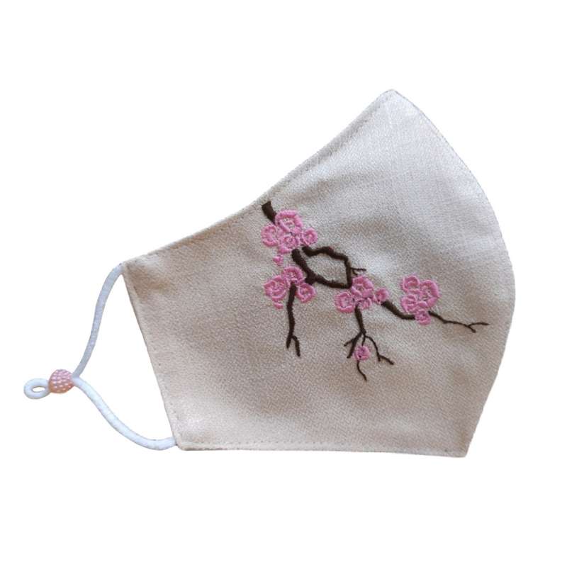ماسک پارچه‌ای مدل بهار کد001