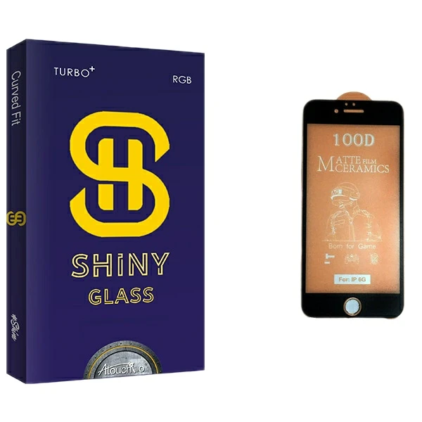 محافظ صفحه نمایش مات آتوچبو مدل Shiny Glass مناسب برای گوشی موبایل اپل iphone 6/6S