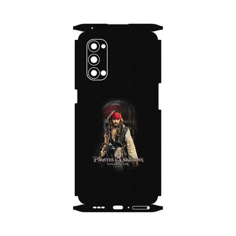 برچسب پوششی ماهوت مدل PIRATES OF THE CARIBBEAN-FullSkin مناسب برای گوشی موبایل اپو Reno4 Pro 5G