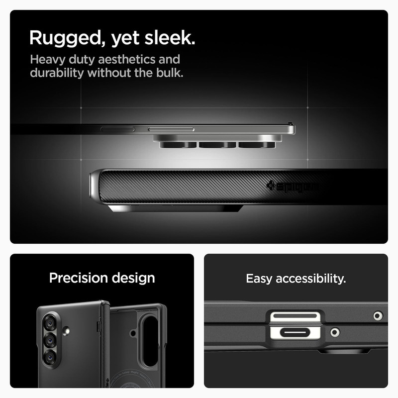 کاور اسپیگن مدل Slim Armor Pro MagFit مناسب برای گوشی موبایل سامسونگ Galaxy Z Fold 7