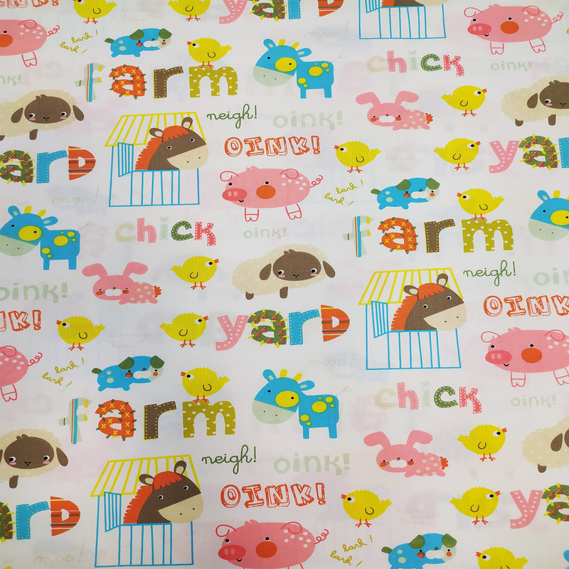 پارچه ملحفه فیلور مدل Farm