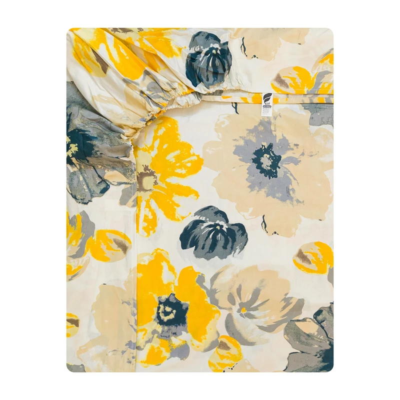 ملحفه آدنو مدل Poppy کد CH28 دونفره سایز 160x200 سانتی متر