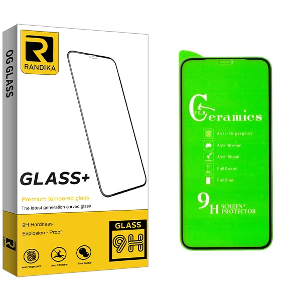 محافظ صفحه نمایش سرامیکی راندیکا مدل Gld مناسب برای گوشی موبایل اپل Iphone 11 Pro / Iphone X / Iphone 10