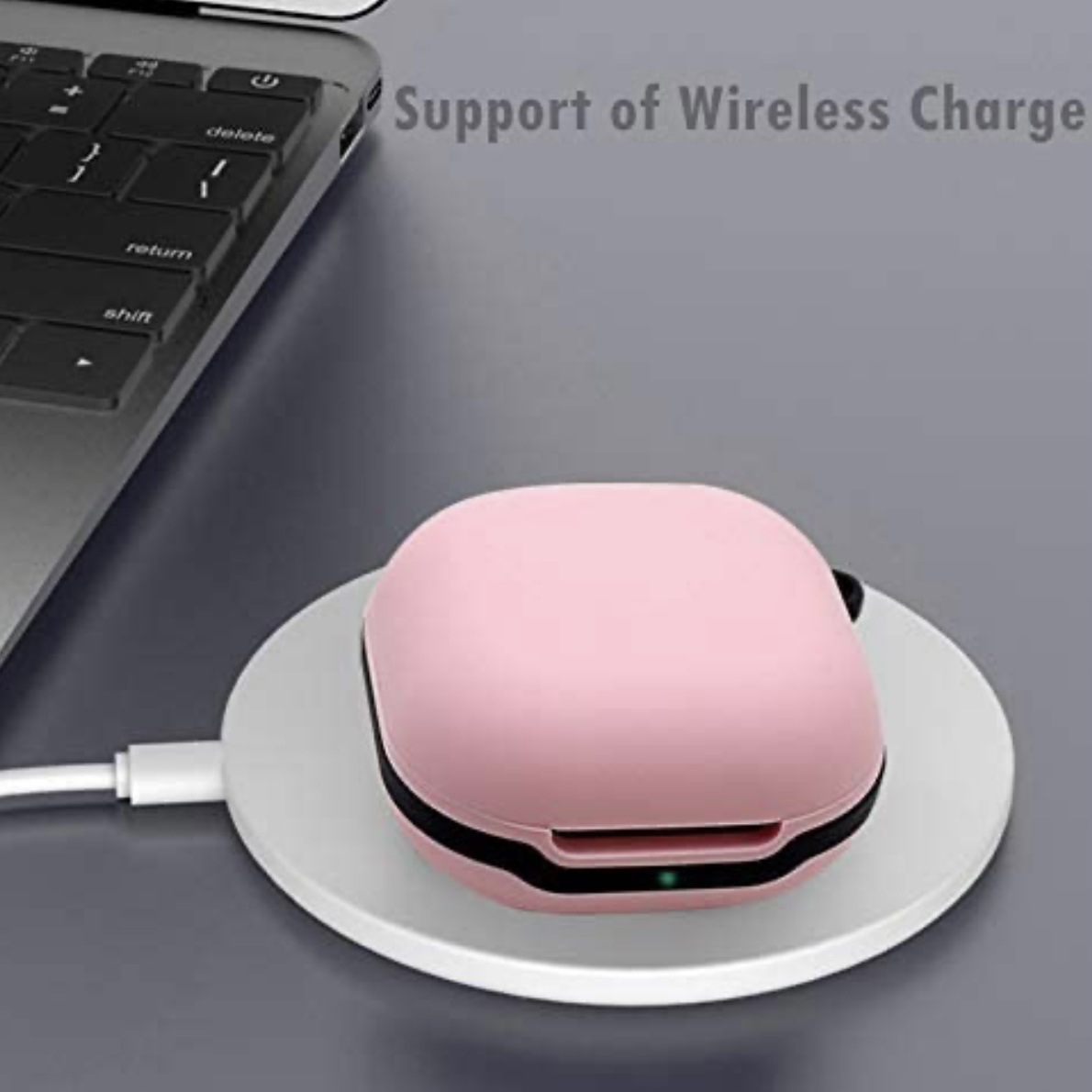 کاور مدل silic+steel مناسب برای هندزفری بلوتوثی سامسونگ Galaxy buds2/buds pro/buds live