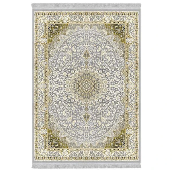 فرش پارچه‌ای دفه مدل فرشینه هازان مخمل طرح فانتزی کد 3016