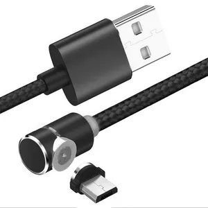کابل تبدیل مغناطیسی USB به MicroUSB مدل IN طول 2 متر