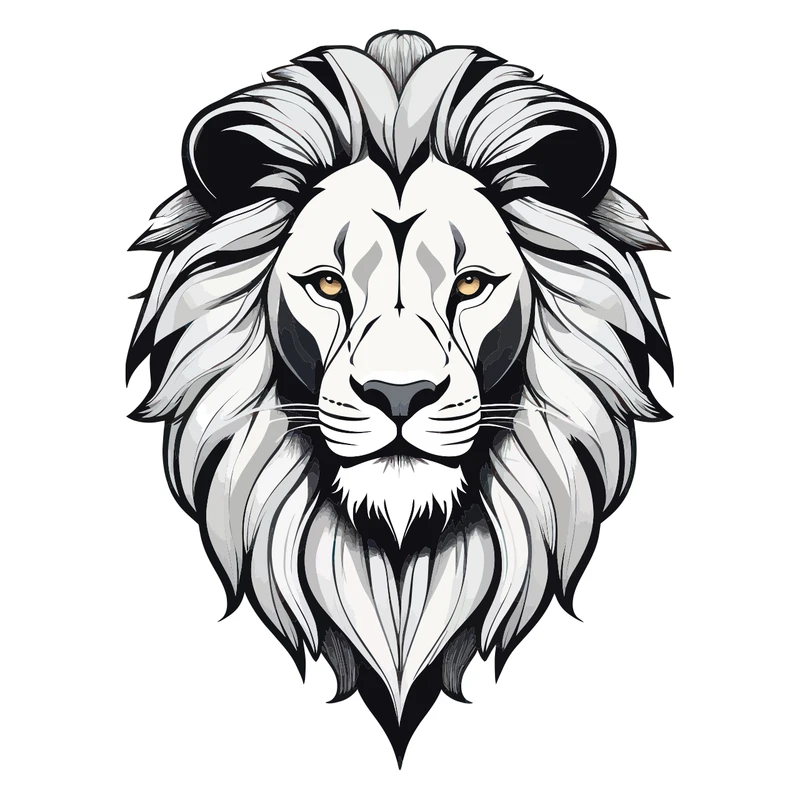 برچسب خودرو پویا مارکت طرح شیر کد 3914